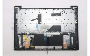 Lenovo 5CB1R26693 C-Cover with keyboard, Bulgarian, Luna Grey, Backlight, UK