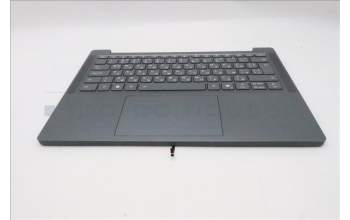 Lenovo 5CB1R26693 C-Cover with keyboard, Bulgarian, Luna Grey, Backlight, UK