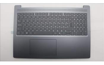 Lenovo 5CB1R27634 C-Cover with keyboard, UK English, Luna Grey, Backlight, UK