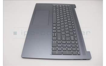 Lenovo 5CB1R27635 C-Cover with keyboard, Ukraine, Luna Grey, Backlight, US