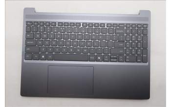 Lenovo 5CB1R27876 C-Cover with keyboard, US English Euro, Luna Grey, Non-Backlight, US