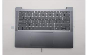 Lenovo 5CB1R29692 C-Cover with keyboard, US English Euro, Luna Grey, Backlight, US