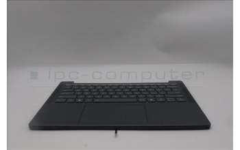 Lenovo 5CB1R29692 C-Cover with keyboard, US English Euro, Luna Grey, Backlight, US