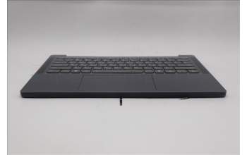 Lenovo 5CB1R29697 C-Cover with keyboard, Greek, Luna Grey, Backlight, US