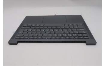Lenovo 5CB1R29706 C-Cover with keyboard, Portuguese, Luna Grey, Backlight, UK