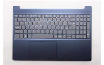 Lenovo 5CB1R30138 C-Cover with keyboard, Switzerland, Cosmic Blue, Backlight, UK