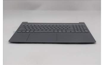 Lenovo 5CB1R30150 C-Cover with keyboard, US English Euro, Luna Grey, Backlight, US