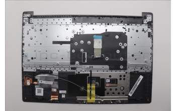 Lenovo 5CB1R30155 C-Cover with keyboard, Greek, Luna Grey, Backlight, US