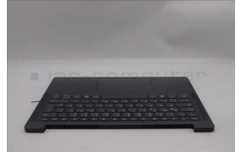 Lenovo 5CB1R31600 C-Cover with keyboard, German, Luna Grey, Non-Backlight, UK