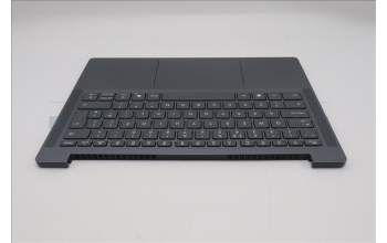 Lenovo 5CB1R31617 C-Cover with keyboard, UK English, Luna Grey, Non-Backlight, UK