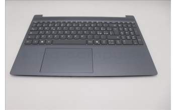 Lenovo 5CB1R33512 C-Cover with keyboard, Italian, Luna Grey, Non-Backlight, UK