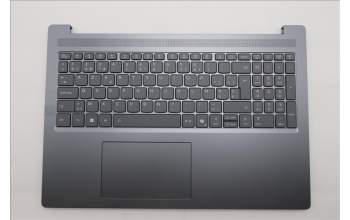 Lenovo 5CB1R35615 C-Cover with keyboard, Belgian, Luna Grey, Backlight, UK