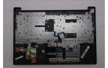 Lenovo 5CB1R35615 C-Cover with keyboard, Belgian, Luna Grey, Backlight, UK