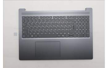 Lenovo 5CB1R35624 C-Cover with keyboard, German, Luna Grey, Backlight, UK