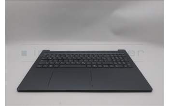 Lenovo 5CB1R35624 C-Cover with keyboard, German, Luna Grey, Backlight, UK