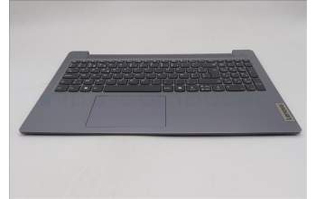 Lenovo 5CB1R37016 C-Cover with keyboard, Belgian, Arctic Grey, Non-Backlight, UK