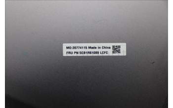 Lenovo 5CB1R61089 D-Cover, 83JM, Luna Grey, UMA