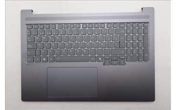 Lenovo 5CB1R61150 C-Cover with keyboard, Spanish, Luna Grey, UMA, UK