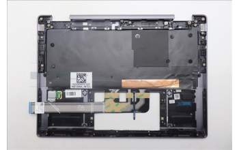 Lenovo 5CB1R61231 C-Cover with keyboard, Norwegian, Luna Grey, FingerPrint, Puresight Logo
