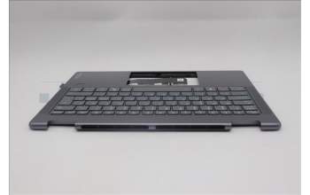 Lenovo 5CB1R61231 C-Cover with keyboard, Norwegian, Luna Grey, FingerPrint, Puresight Logo, UK