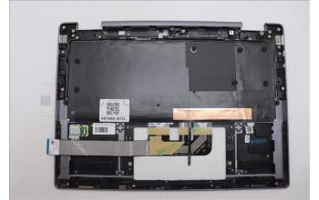 Lenovo 5CB1R61240 C-Cover with keyboard, UK English, Luna Grey, FingerPrint, Puresight Logo, UK