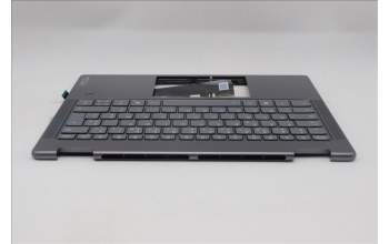Lenovo 5CB1R61248 C-Cover with keyboard, French, Luna Grey, FingerPrint, Puresight Logo
