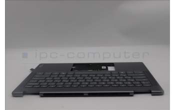 Lenovo 5CB1R61279 C-Cover with keyboard, Ukraine, Luna Grey, Non_FingerPrint, Puresight Logo