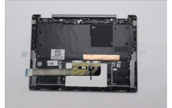 Lenovo 5CB1R61279 C-Cover with keyboard, Ukraine, Luna Grey, Non-FingerPrint, Puresight Logo, US