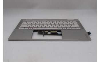 Lenovo 5CB1R61335 C-Cover with keyboard, US English Euro, Seashell, Non-FingerPrint, Puresight Logo, US