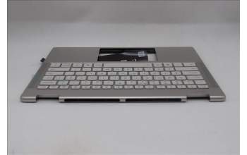 Lenovo 5CB1R61335 C-Cover with keyboard, US English Euro, Seashell, Non-FingerPrint, Puresight Logo, US