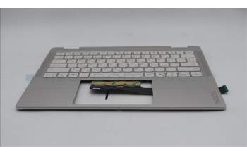 Lenovo 5CB1R61346 C-Cover with keyboard, Ukraine, Seashell, Non-FingerPrint, Puresight Logo, US