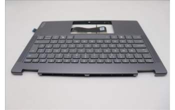 Lenovo 5CB1R61535 C-Cover with keyboard, UK English, Luna Grey, FingerPrint, Non-Puresight Logo, UK