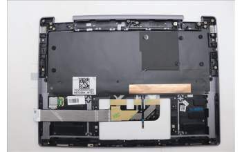 Lenovo 5CB1R61536 C-Cover with keyboard, US English Euro, Luna Grey, FingerPrint, Non-Puresight Logo, US