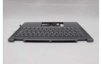 Lenovo 5CB1R61554 C-Cover with keyboard, German, Luna Grey, Non-FingerPrint, Non-Puresight Logo, UK