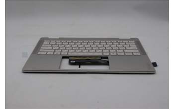 Lenovo 5CB1R61633 C-Cover with keyboard, Ukraine, Seashell, Non-FingerPrint, Non-Puresight Logo, US