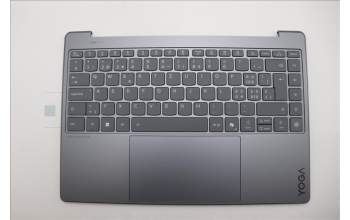Lenovo 5CB1R61663 C-Cover with keyboard, Switzerland, Luna Grey, Puresight Logo, Screw, UK