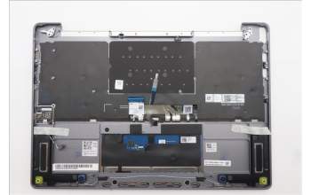 Lenovo 5CB1R61668 C-Cover with keyboard, Ukraine, Luna Grey, Puresight Logo, Screw, US