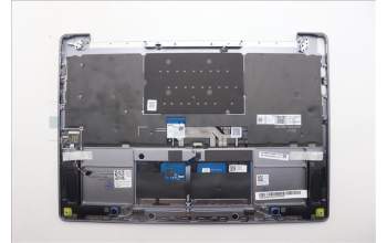Lenovo 5CB1R61673 C-Cover with keyboard, Czech Slovakian, Luna Grey, Non-Puresight Logo, Screw, UK