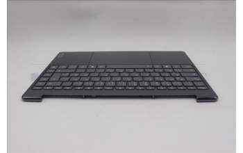 Lenovo 5CB1R61679 C-Cover with keyboard, German, Luna Grey, Non-Puresight Logo, Screw, UK