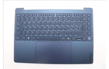Lenovo 5CB1R61714 C-Cover with keyboard, Italian, Cosmic Blue, Puresight Logo, Screw, UK