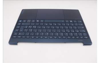Lenovo 5CB1R61714 C-Cover with keyboard, Italian, Cosmic Blue, Puresight Logo, Screw, UK