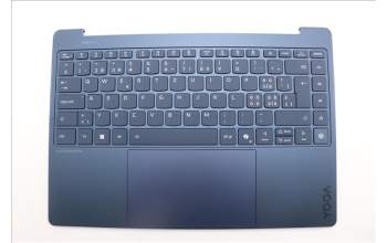 Lenovo 5CB1R61723 C-Cover with keyboard, Switzerland, Cosmic Blue, Puresight Logo, Screw, UK