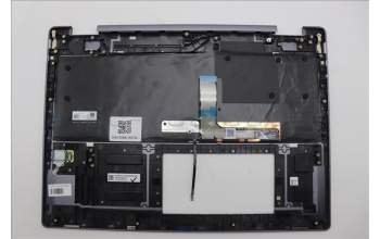 Lenovo 5CB1R68015 C-Cover with keyboard, Switzerland, Luna Grey, Puresight Logo, FingerPrint, UK
