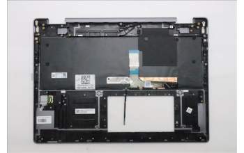Lenovo 5CB1R68016 C-Cover with keyboard, Switzerland, Luna Grey, Non_Puresight Logo, FingerPrint
