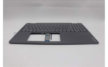 Lenovo 5CB1R68061 C-Cover with keyboard, German, Luna Grey, Puresight Logo, Non-FingerPrint, UK