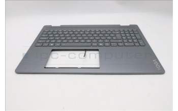Lenovo 5CB1R68084 C-Cover with keyboard, UK English, Luna Grey, Non-Puresight Logo, Non-FingerPrint, UK