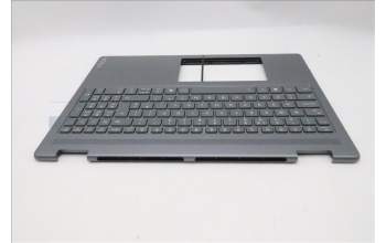 Lenovo 5CB1R68084 C-Cover with keyboard, UK English, Luna Grey, Non-Puresight Logo, Non-FingerPrint, UK