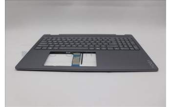 Lenovo 5CB1R68085 C-Cover with keyboard, US English Euro, Luna Grey, Puresight Logo, Non-FingerPrint, US
