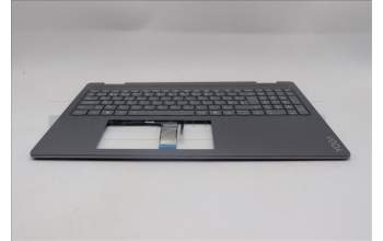 Lenovo 5CB1R68285 C-Cover with keyboard, Belgian, Luna Grey, Puresight Logo, Non-FingerPrint, UK