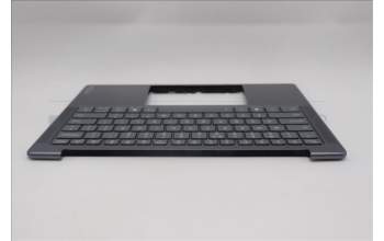 Lenovo 5CB1R68298 C-Cover with keyboard, US English Euro, Luna Grey, Puresight Logo, US